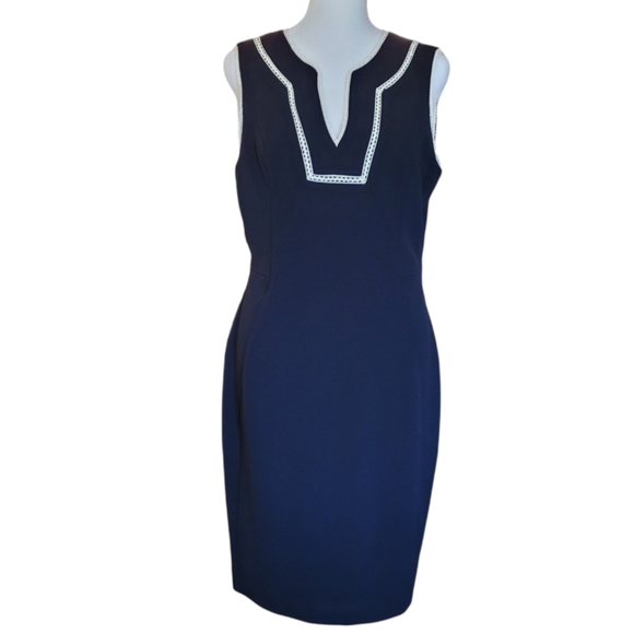 Tommy Hilfiger Dresses & Skirts - Tommy Hilfiger Navy Blue Sheath Dress